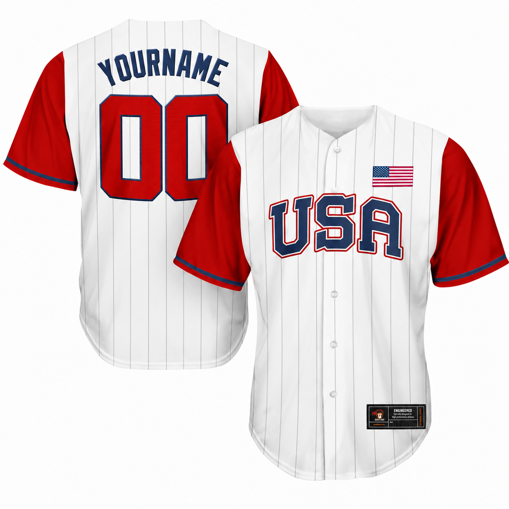 USA Heritage Custom Baseball Jersey