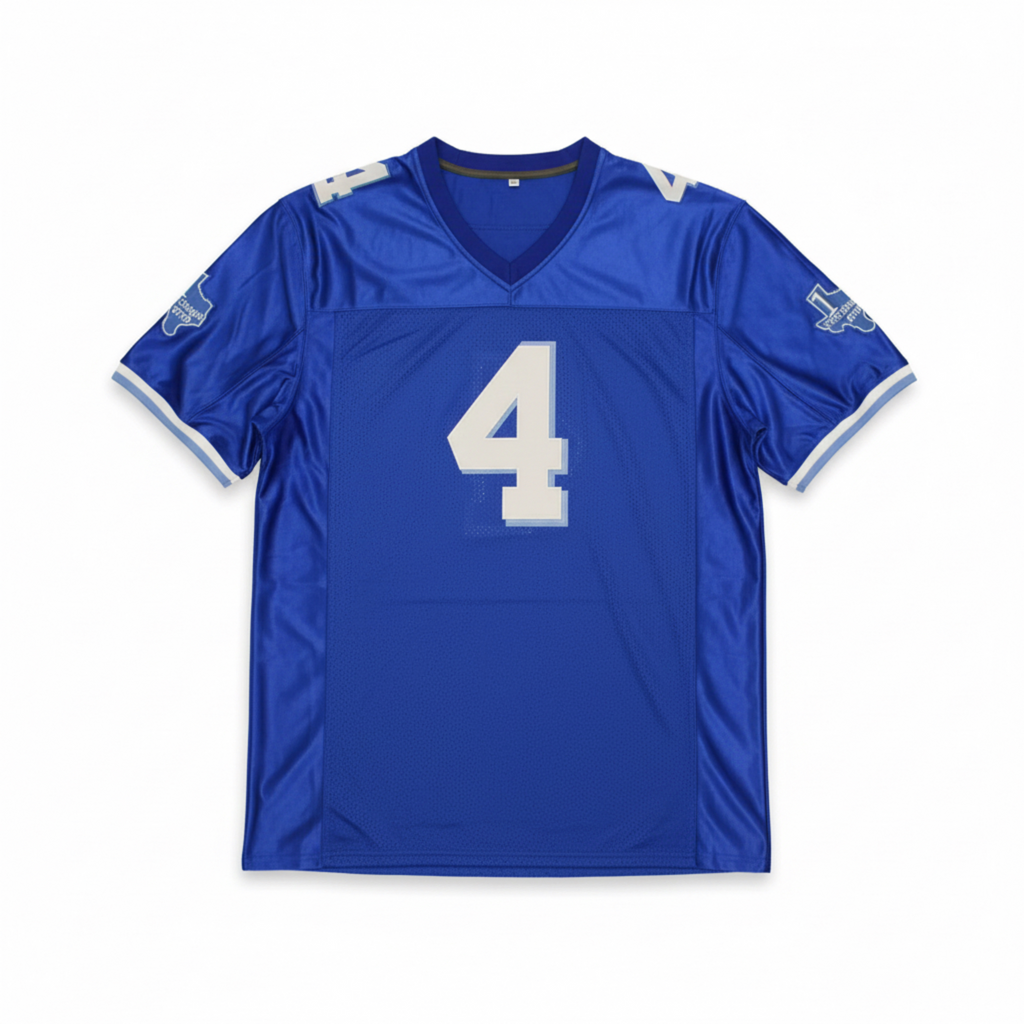 Jonathan Moxon #4 West Canaan Coyotes Football Jersey