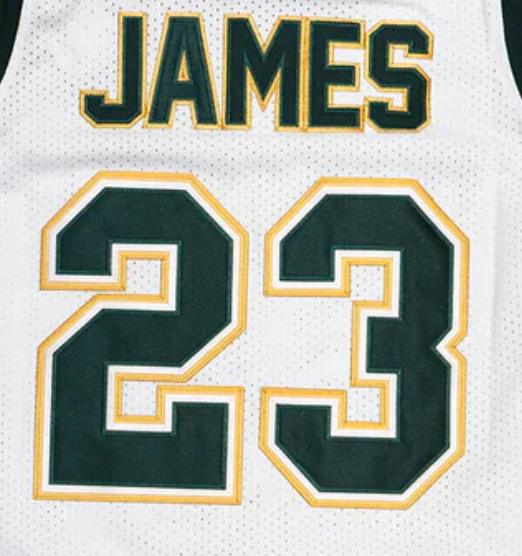Lebron James High School Jersey