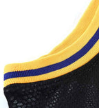 Black-Gold Snakeskin Custom Basketball Jersey