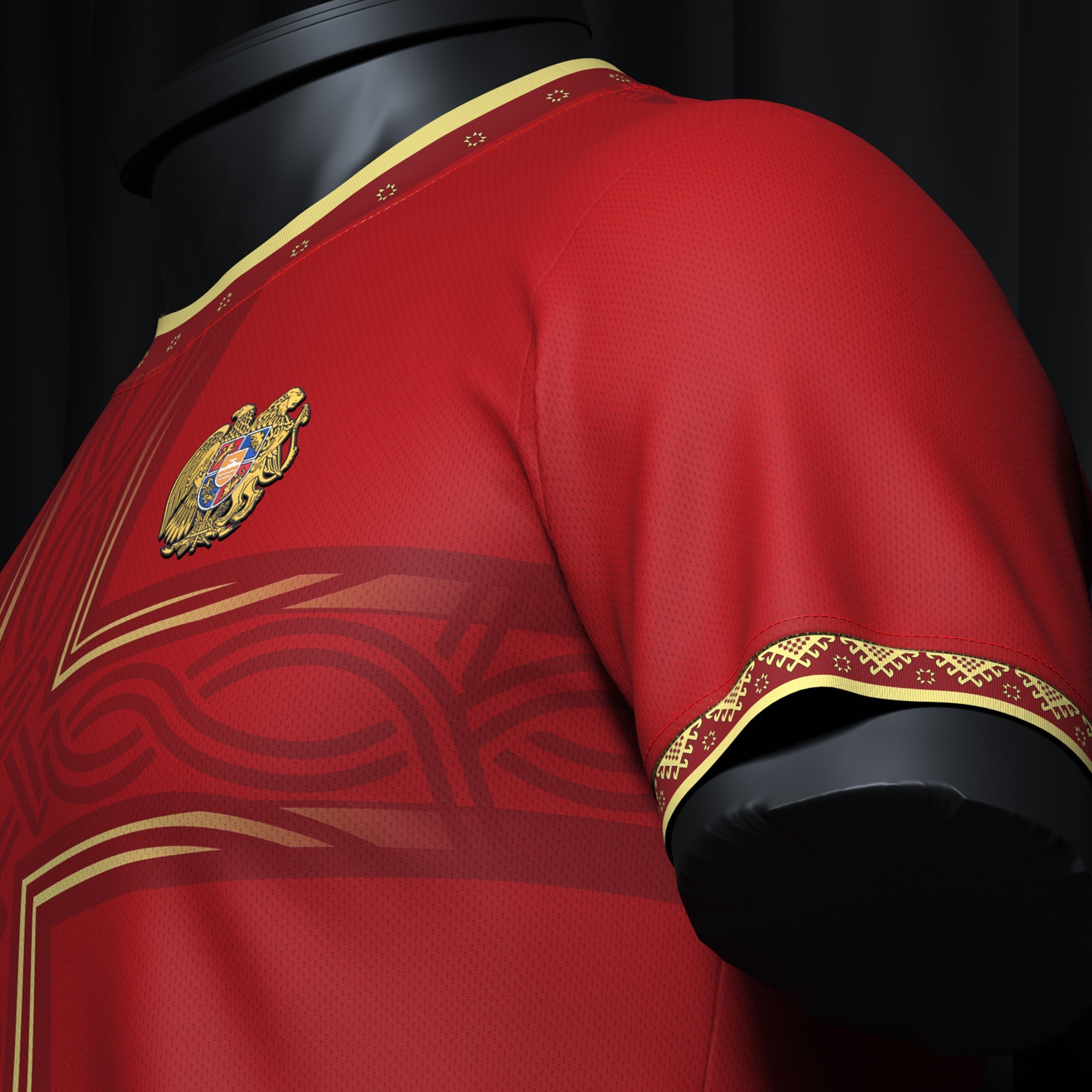 Armenia Heritage Custom Football Jersey