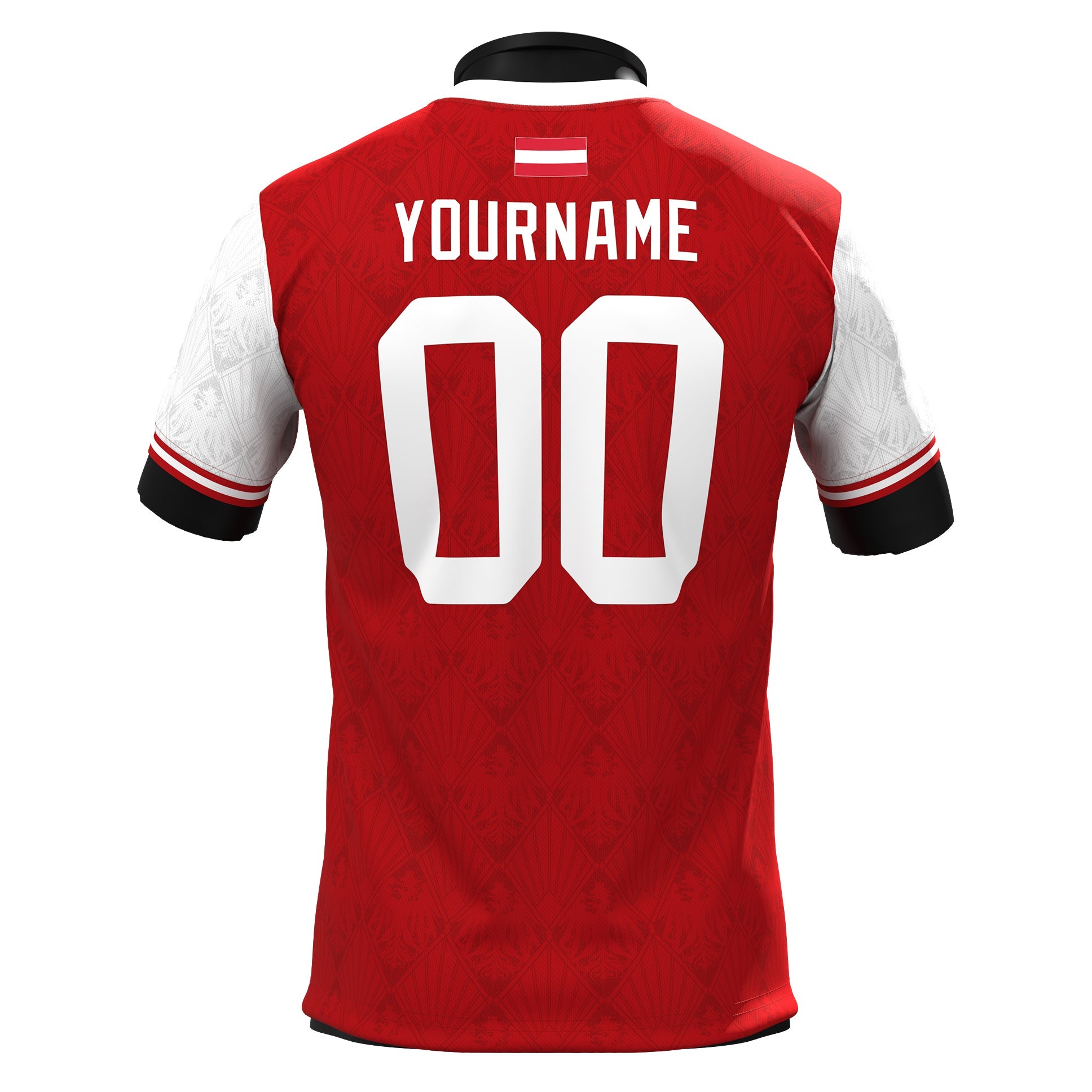 Austria Heritage Custom Football Jersey