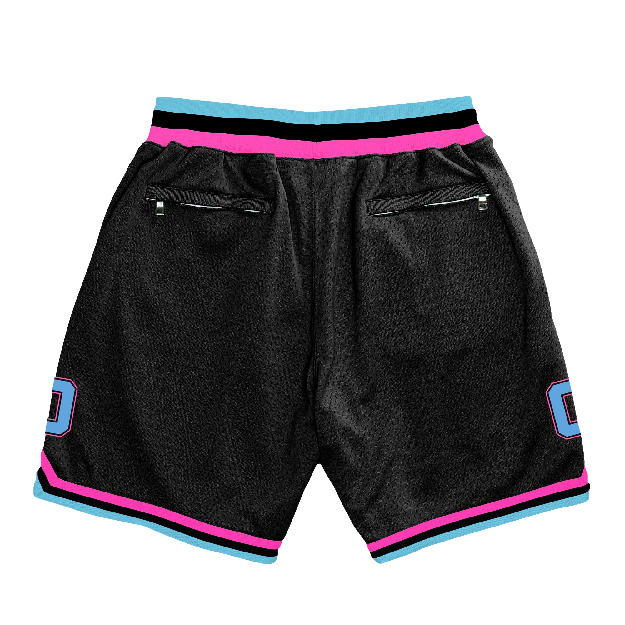 Black Vice City Custom Basketball Shorts