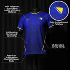 Bosnia Heritage Custom Football Jersey