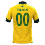 Brazil Heritage Custom Football Jersey