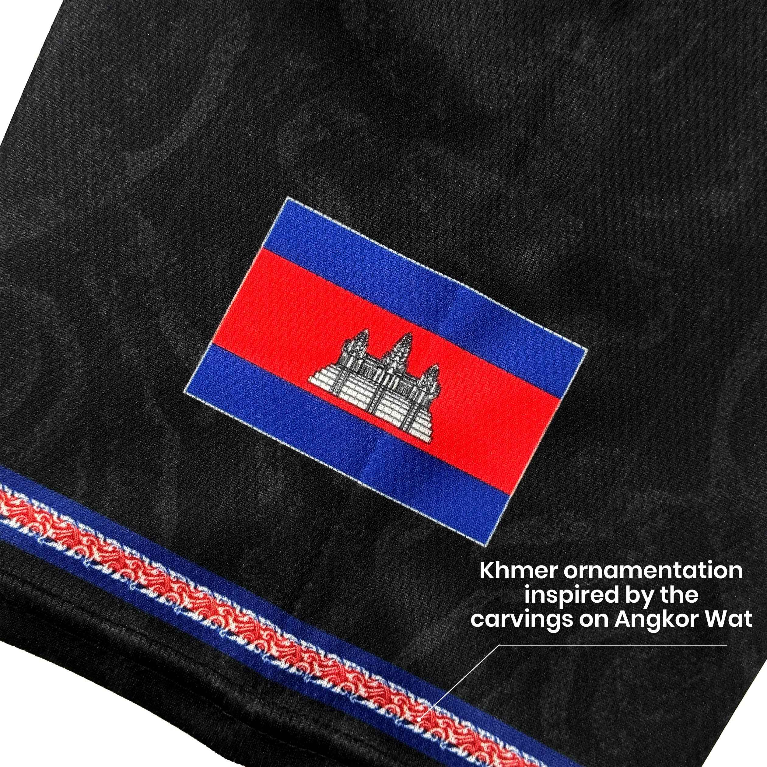 Cambodia 'Angkor Wat' Baseball Jersey