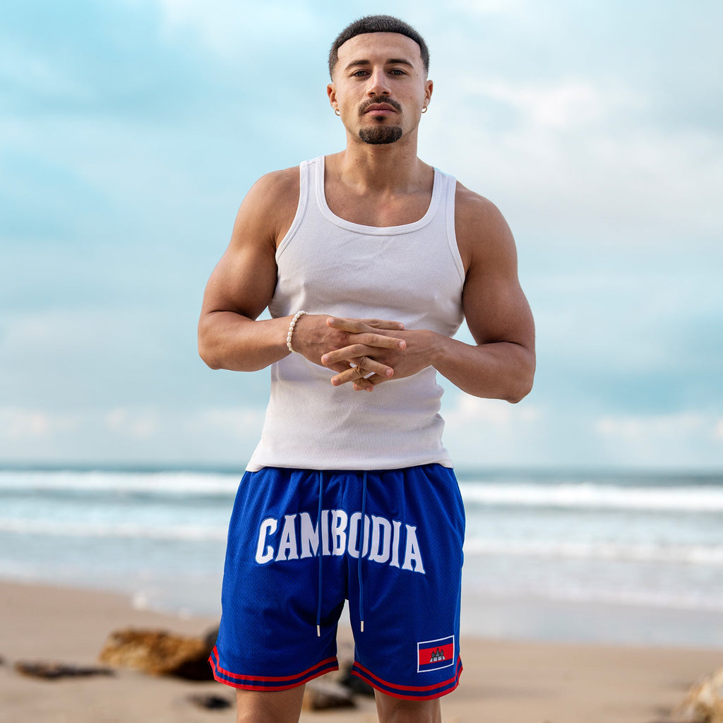 Cambodia Heritage Basketball Shorts