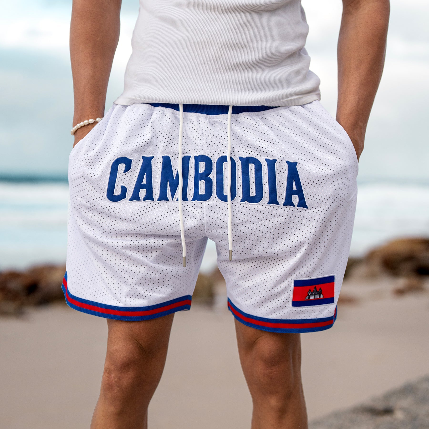 Cambodia Heritage Basketball Shorts