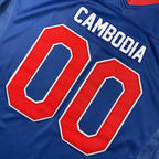 Cambodia Heritage Custom Football Jersey