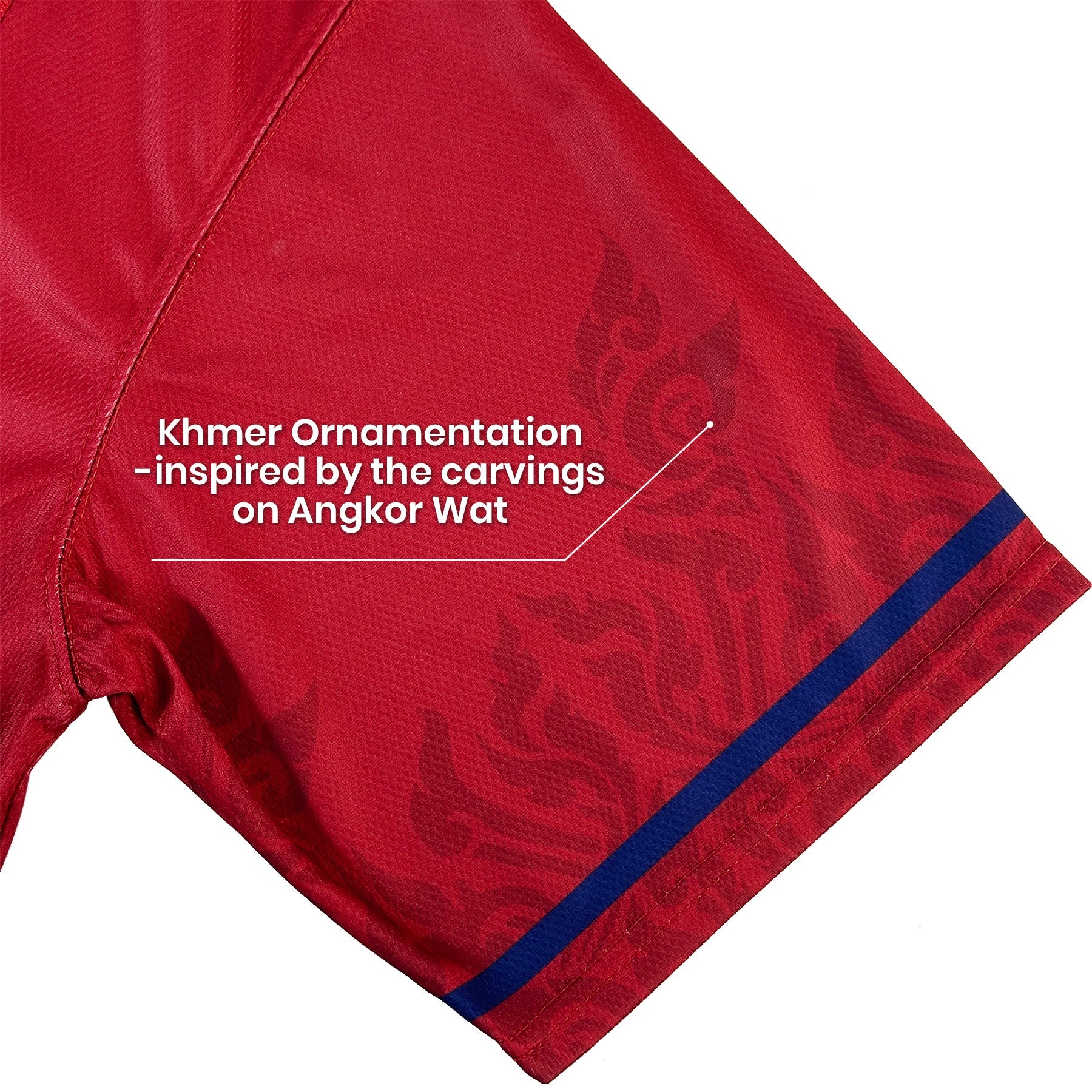 Cambodia Heritage Custom Baseball Jersey