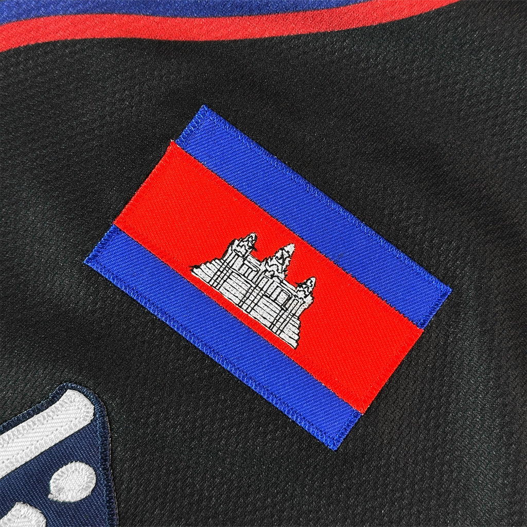 Cambodia Heritage Custom Baseball Jersey