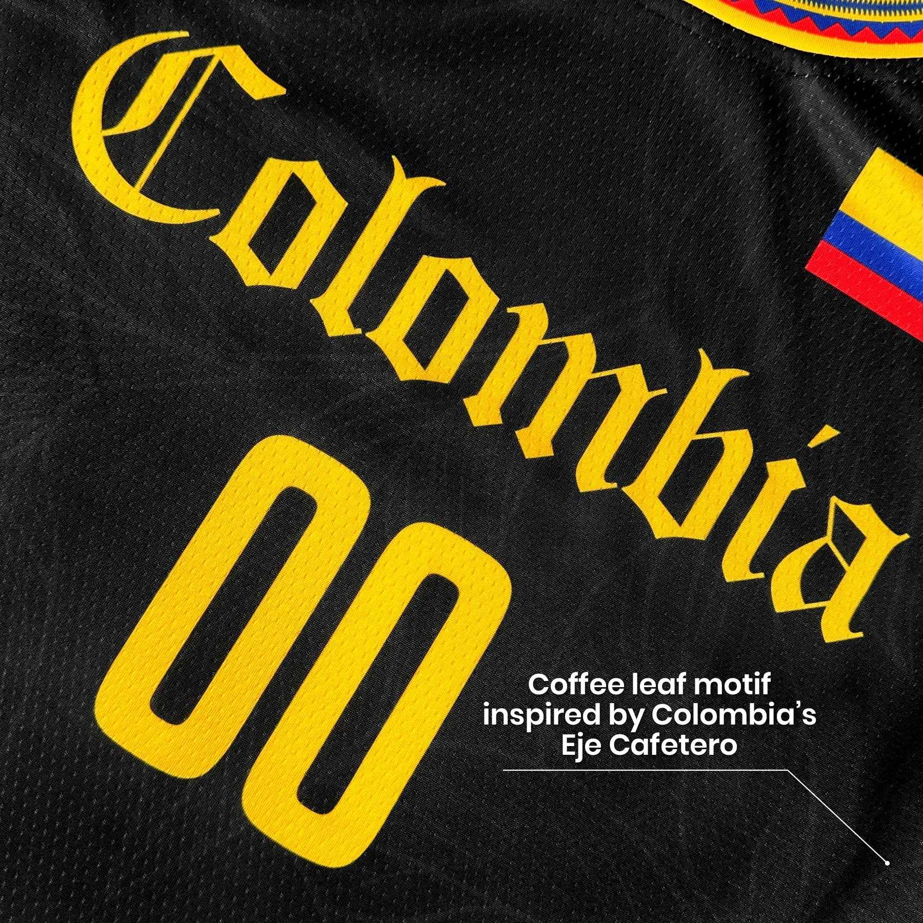 Colombia Heritage Custom Basketball Jersey