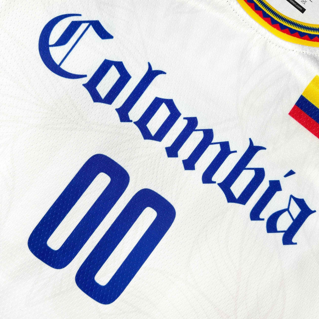 Colombia Heritage Custom Basketball Jersey