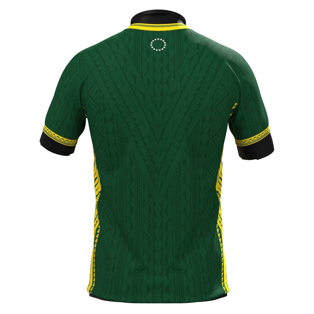 Cook Islands Heritage Custom Football Jersey
