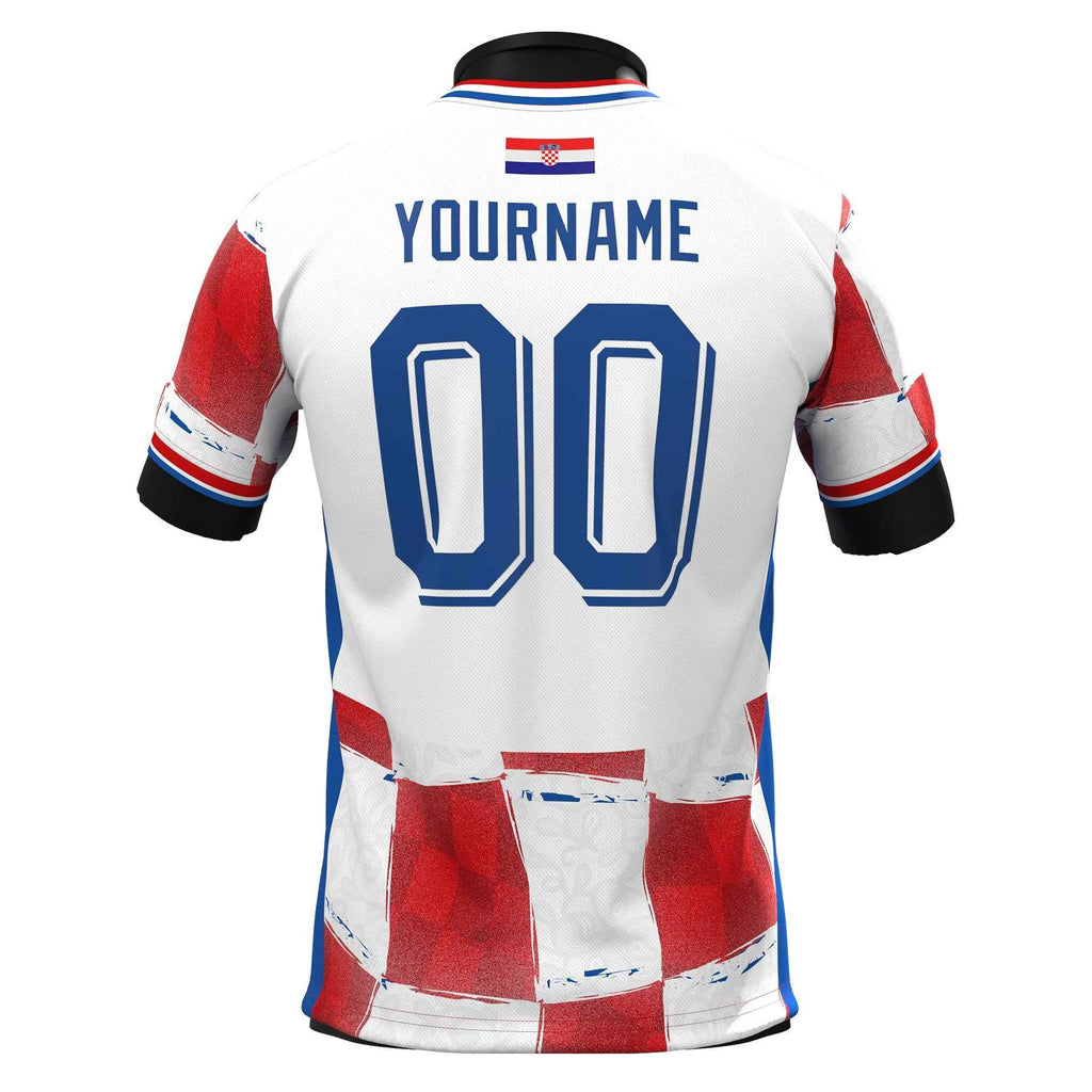 Croatia Heritage Custom Football Jersey