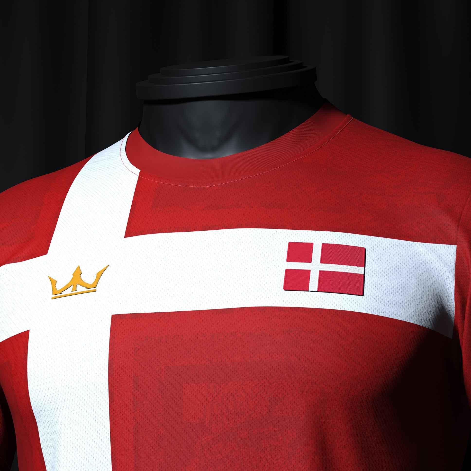 Denmark Heritage Custom Football Jersey