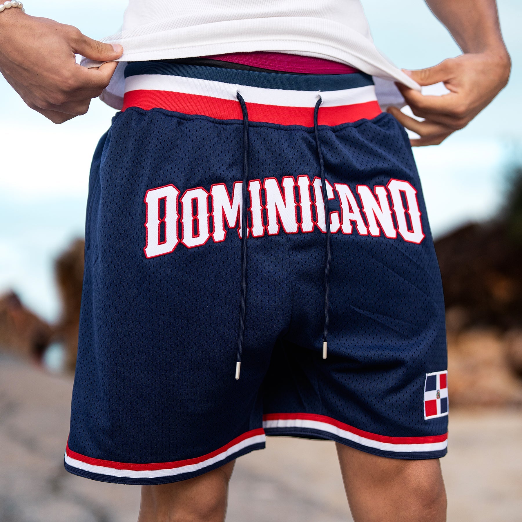 Dominican Republic Heritage Basketball Shorts