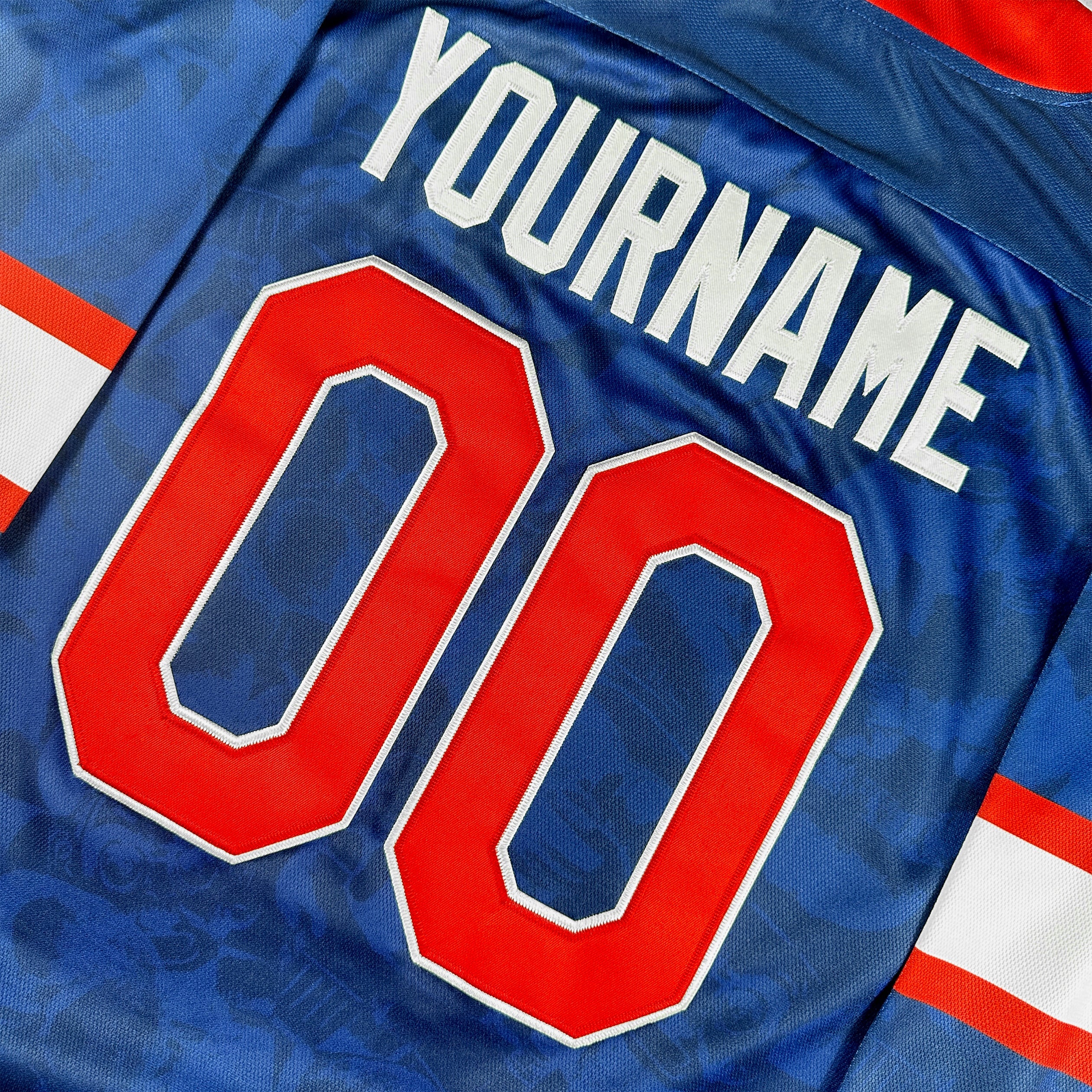 Dominican Republic Heritage Custom Hockey Jersey