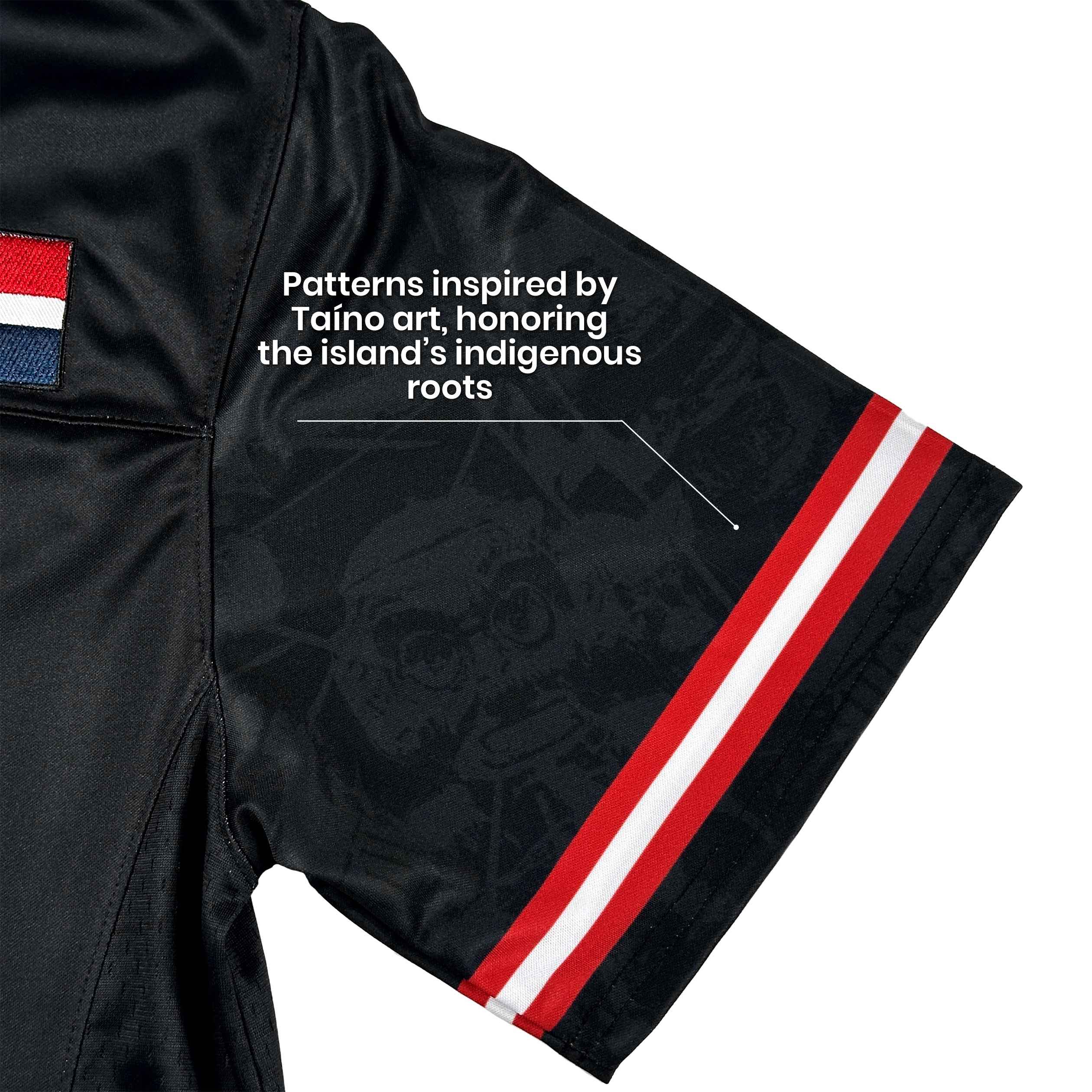 Dominican Republic Heritage Custom Football Jersey