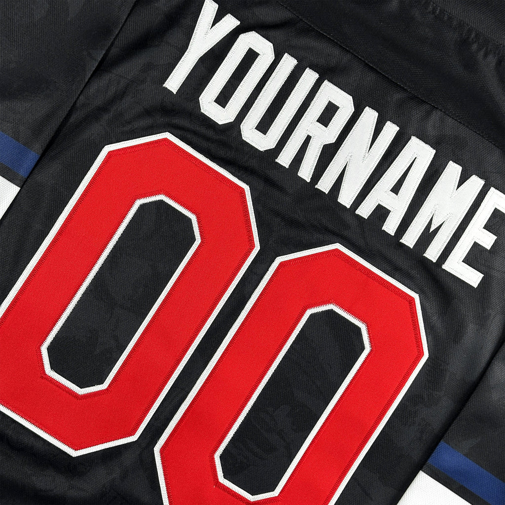 Dominican Republic Heritage Custom Hockey Jersey