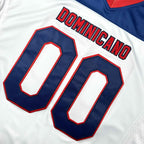 Dominican Republic Heritage Custom Football Jersey