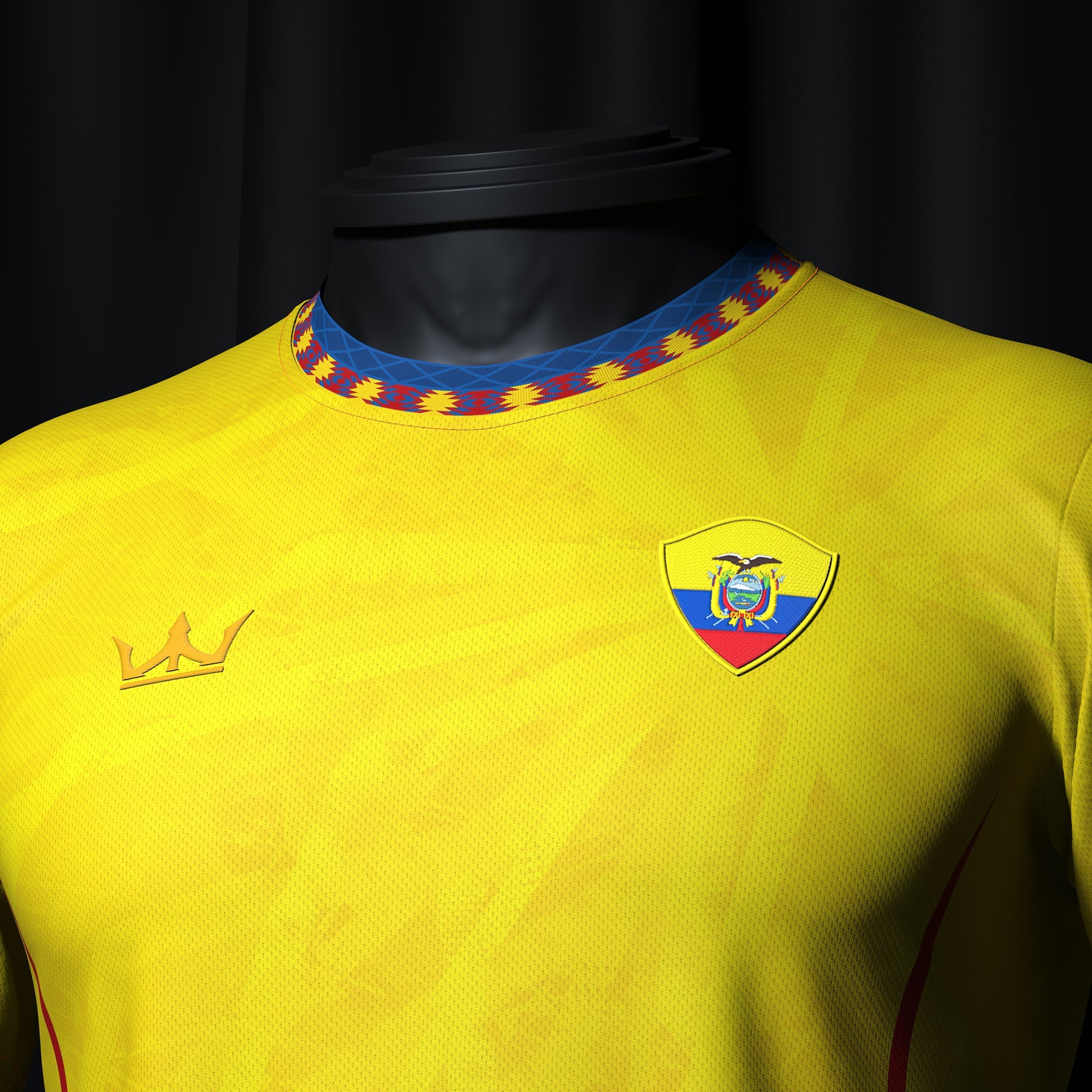 Ecuador Heritage Custom Football Jersey