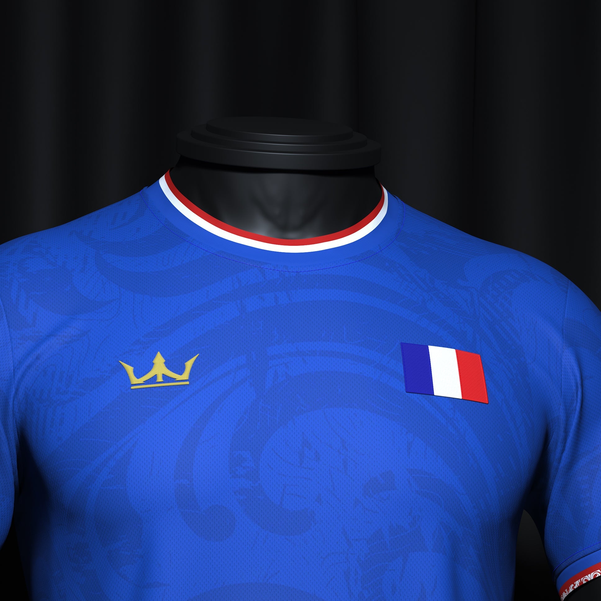 France Heritage Custom Football Jersey