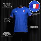France Heritage Custom Football Jersey