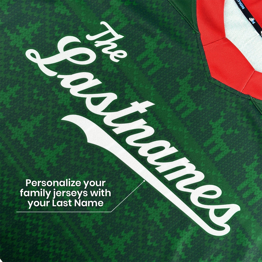 Family Christmas Custom Hockey Jersey