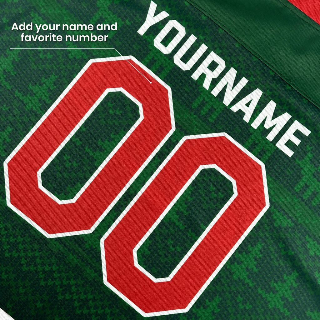 Family Christmas Custom Hockey Jersey