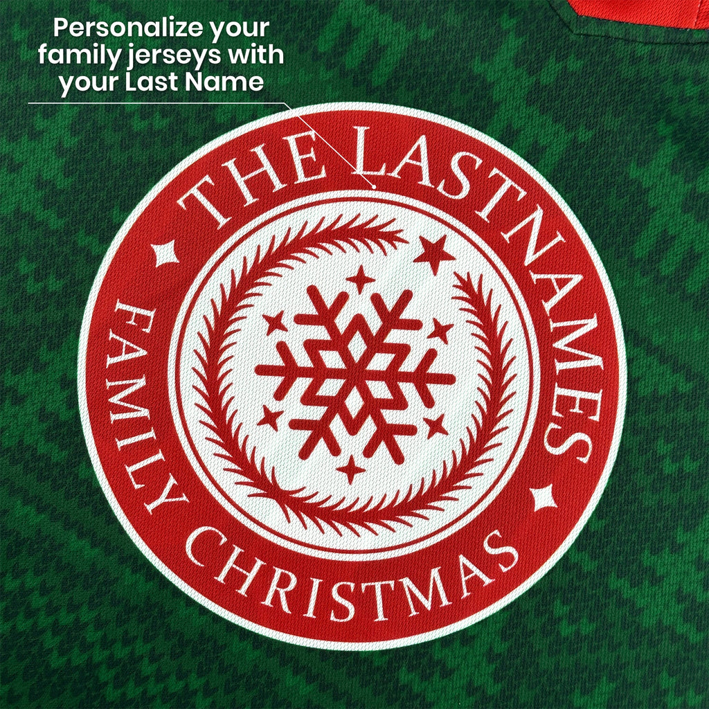 Family Christmas Custom Hockey Jersey