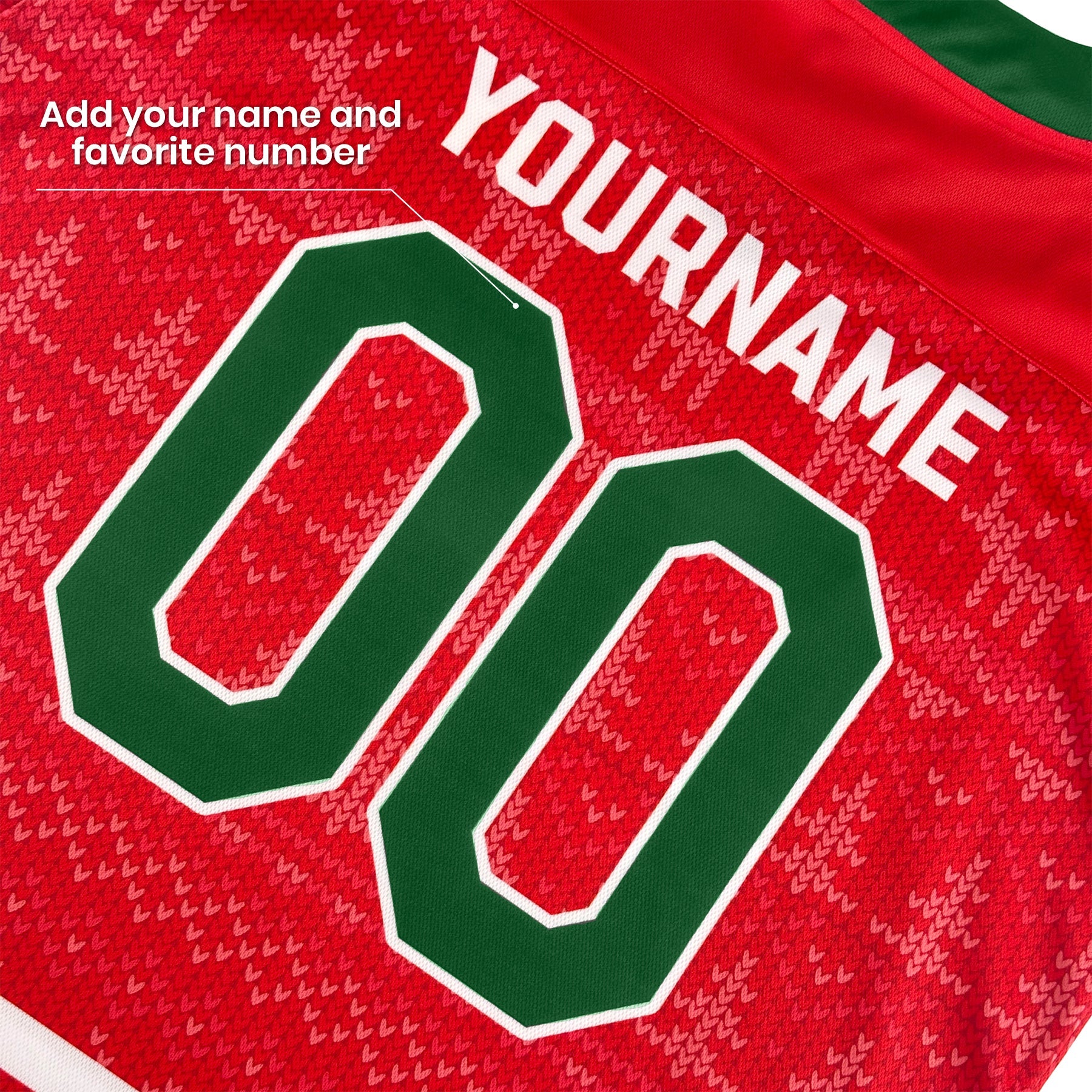 Family Christmas Custom Hockey Jersey
