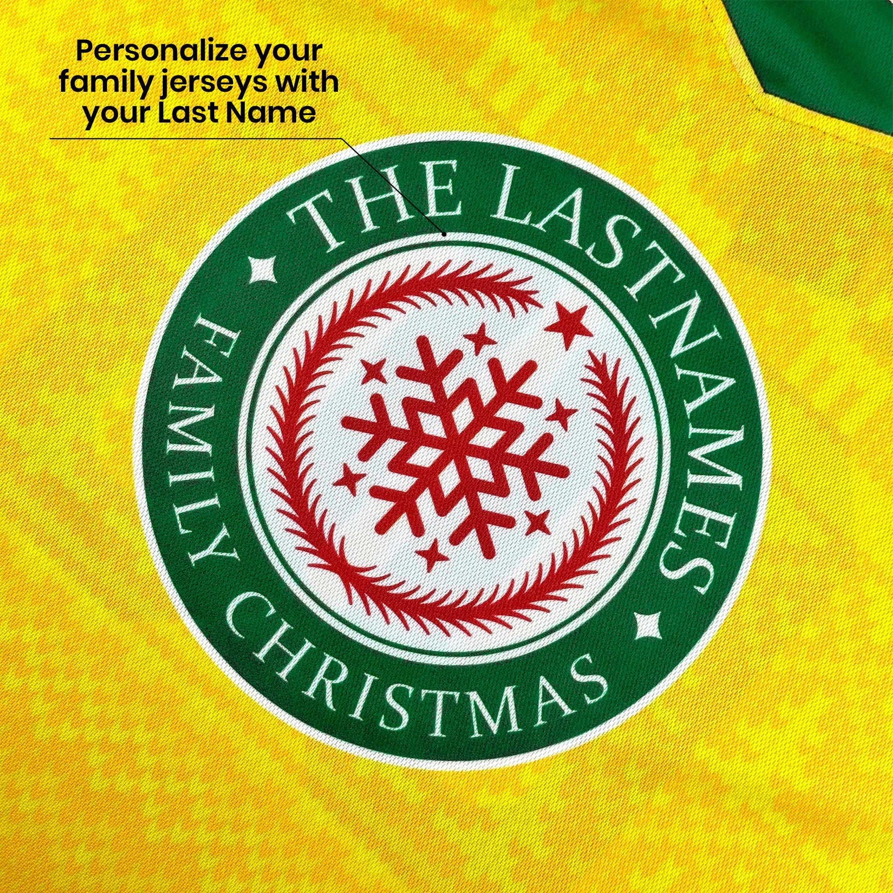 Family Christmas Custom Hockey Jersey