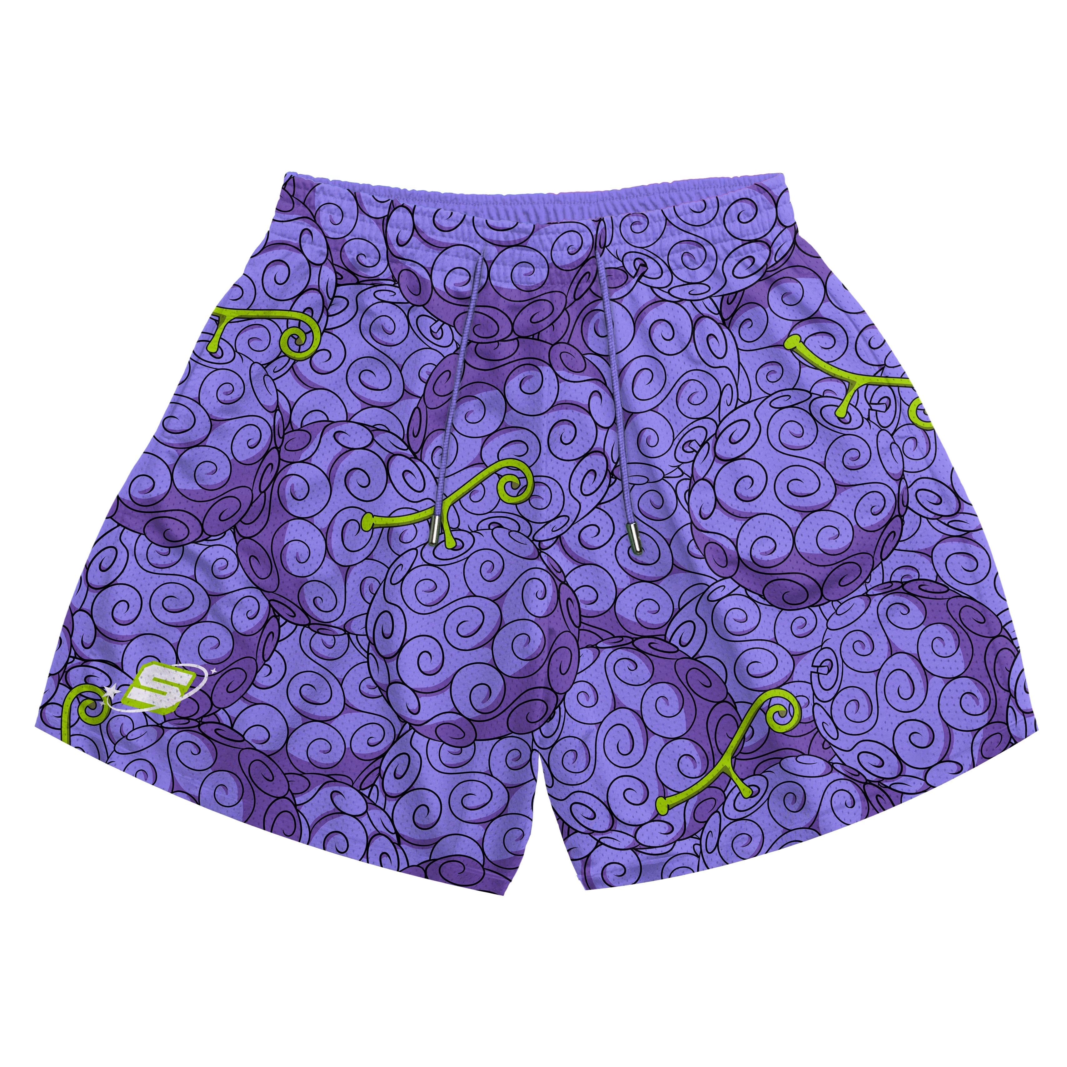 Gum Gum Anime Mesh Shorts