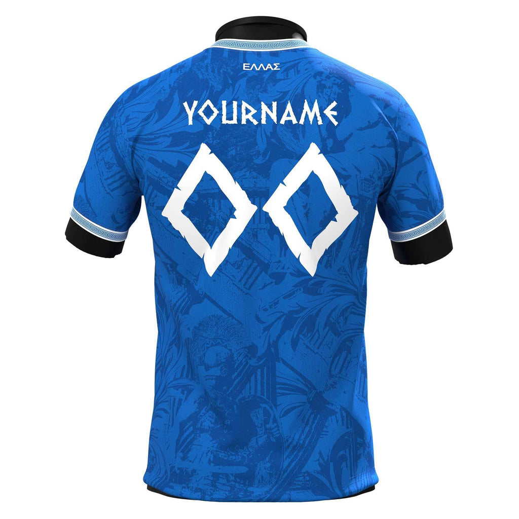 Greece Heritage Custom Football Jersey