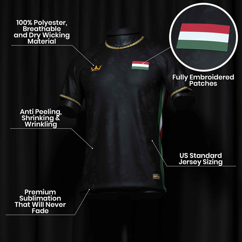 Hungary Heritage Custom Football Jersey