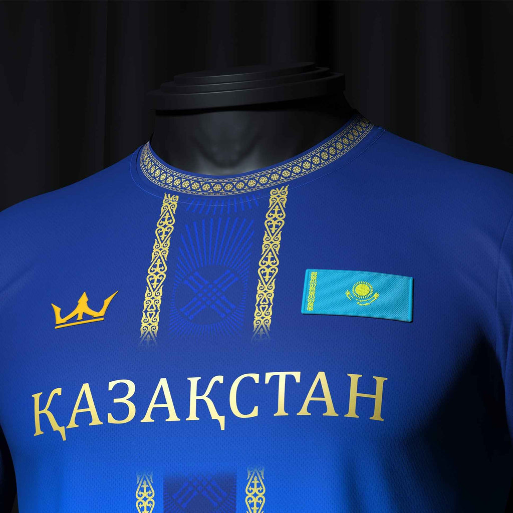 Kazakhstan Heritage Custom Football Jersey