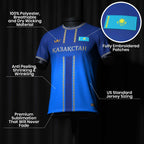 Kazakhstan Heritage Custom Football Jersey