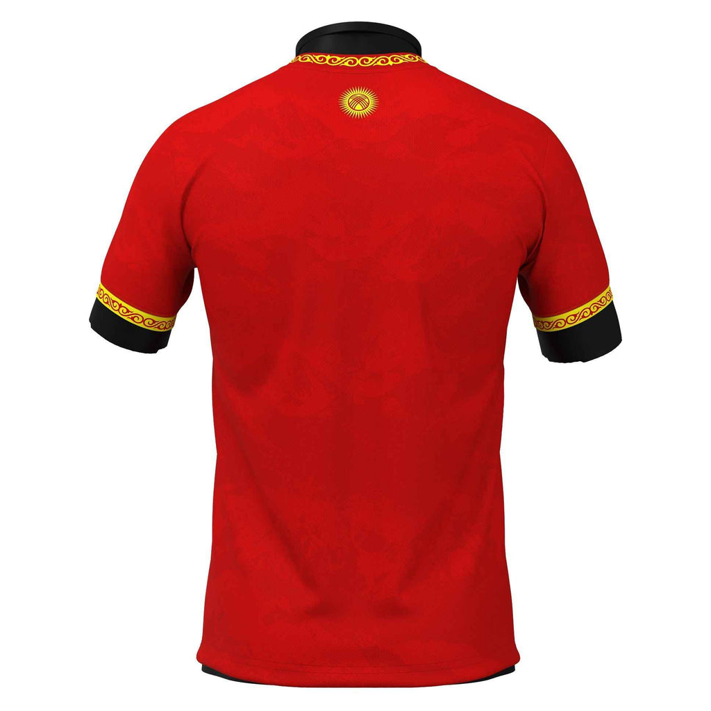 Kyrgyzstan Heritage Custom Football Jersey