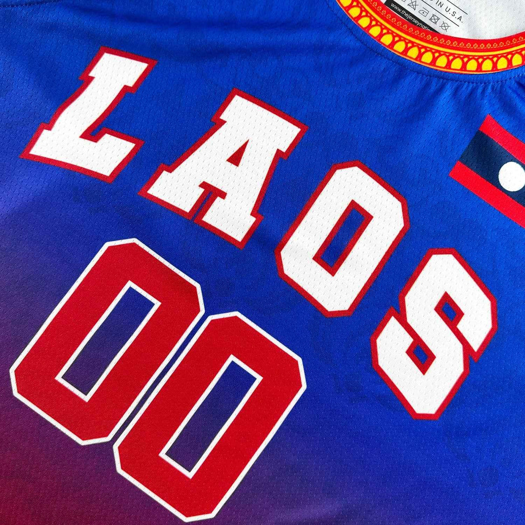 Laos Heritage Custom Basketball Jersey