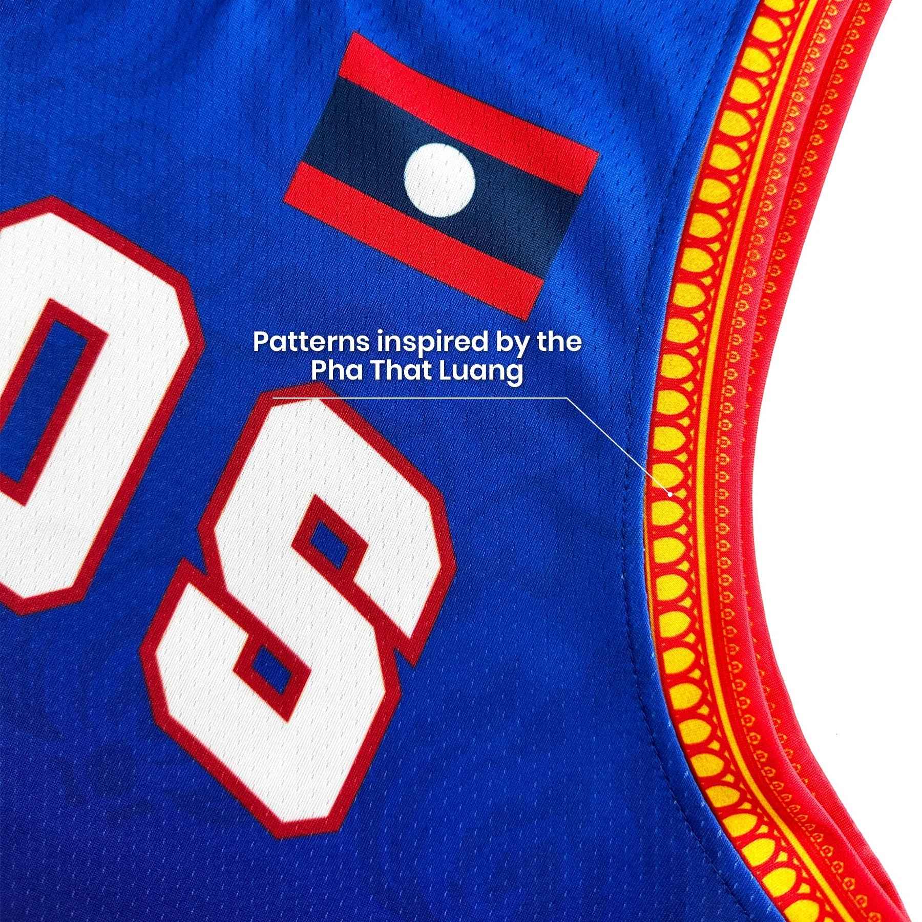 Laos Heritage Custom Basketball Jersey