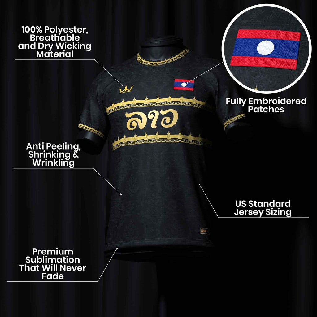 Laos Heritage Custom Football Jersey