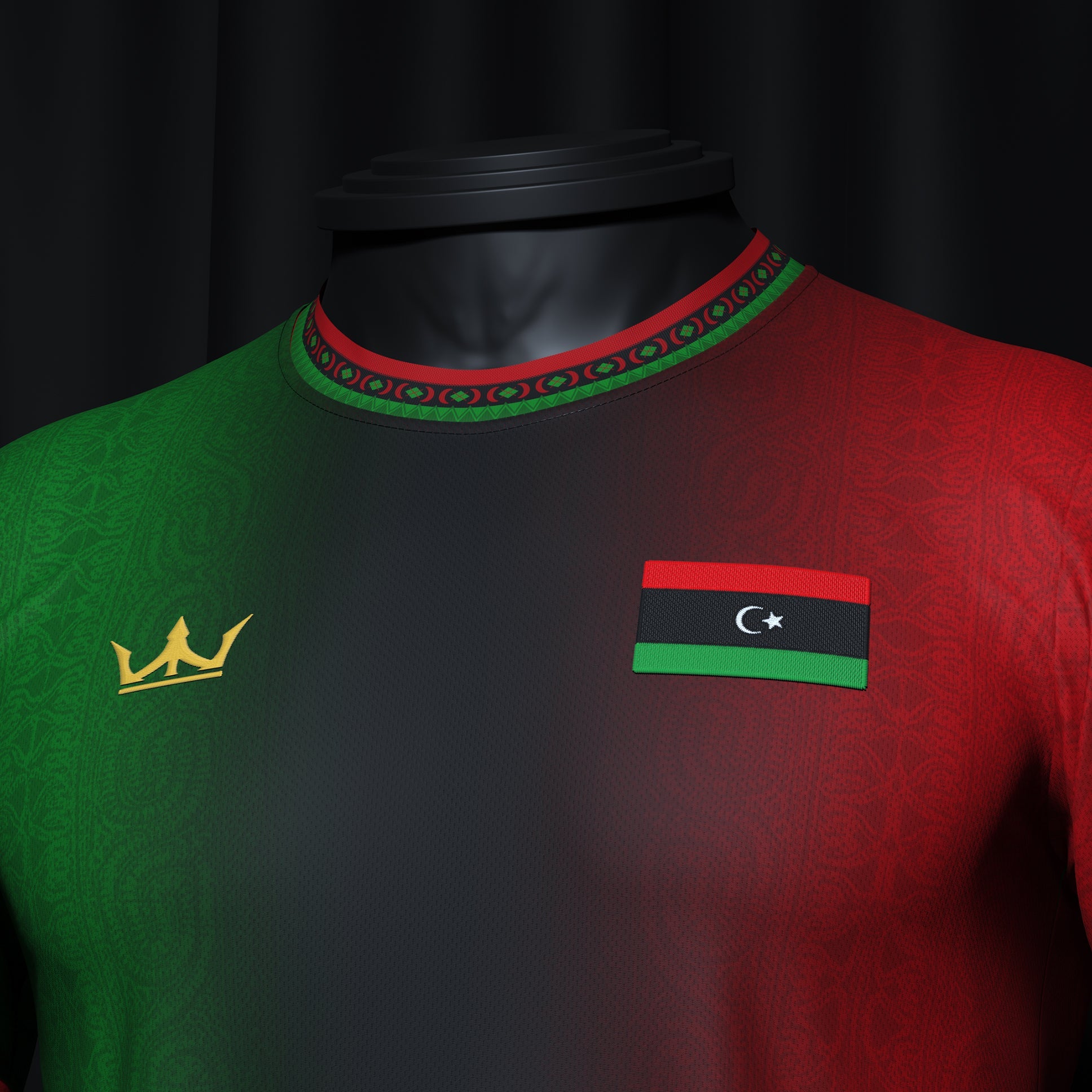 Libya Heritage Custom Football Jersey