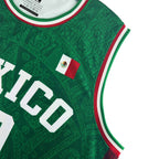 Mexico Heritage Custom Basketball Jersey