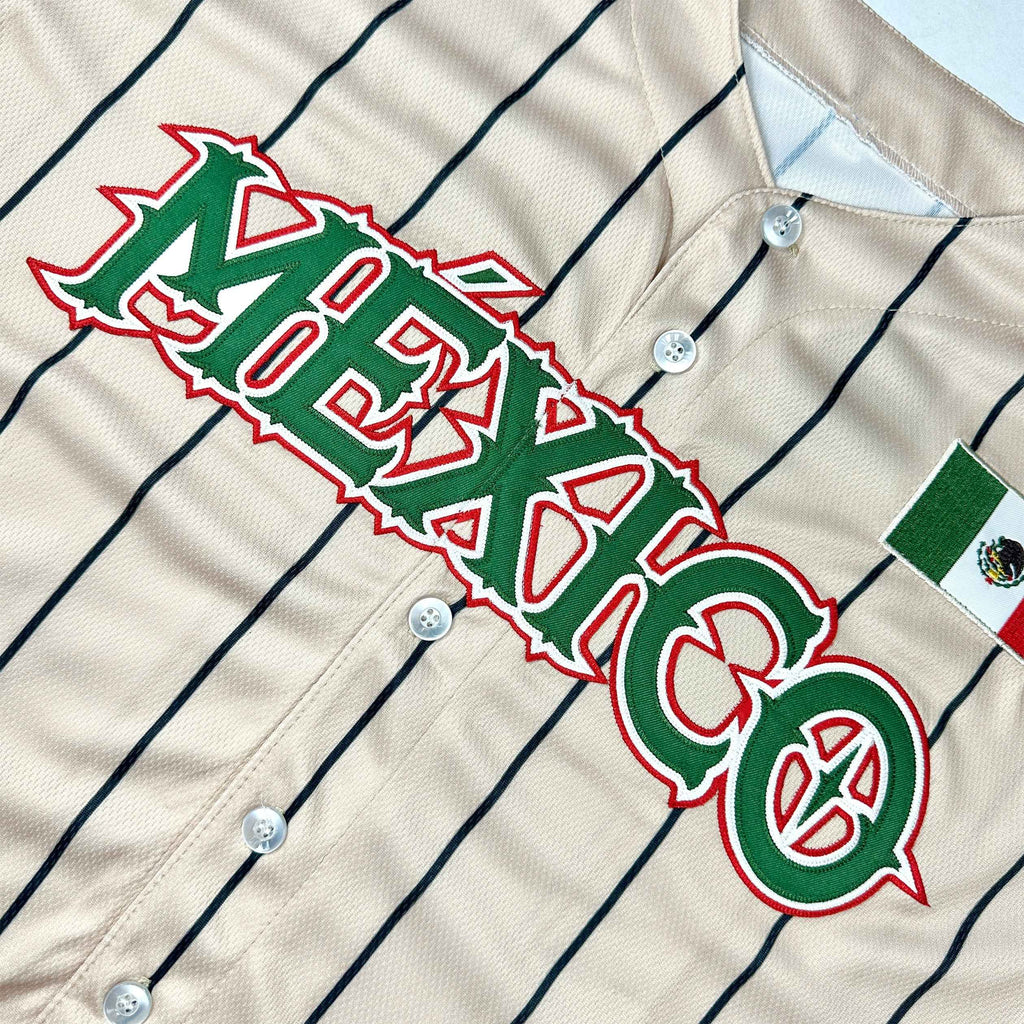 Mexico Heritage Custom Baseball Jersey