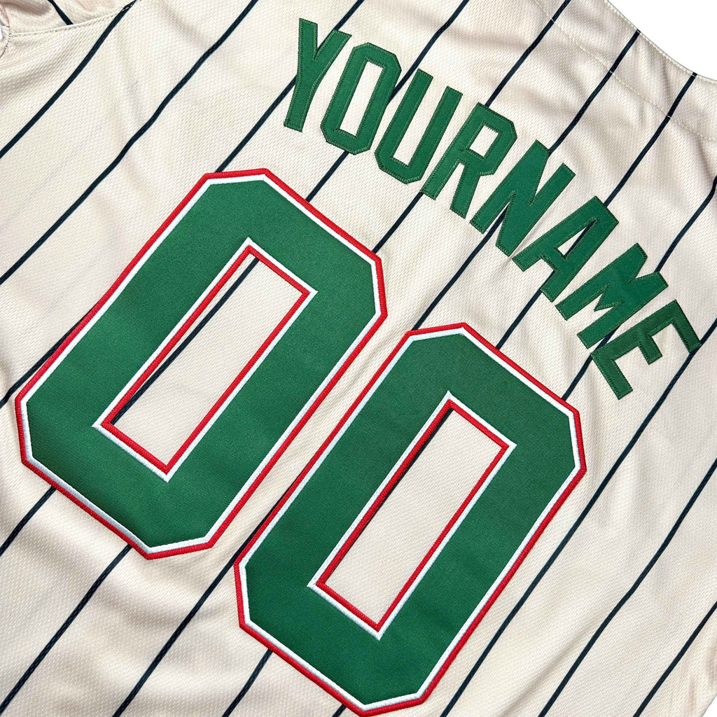 Mexico Heritage Custom Baseball Jersey