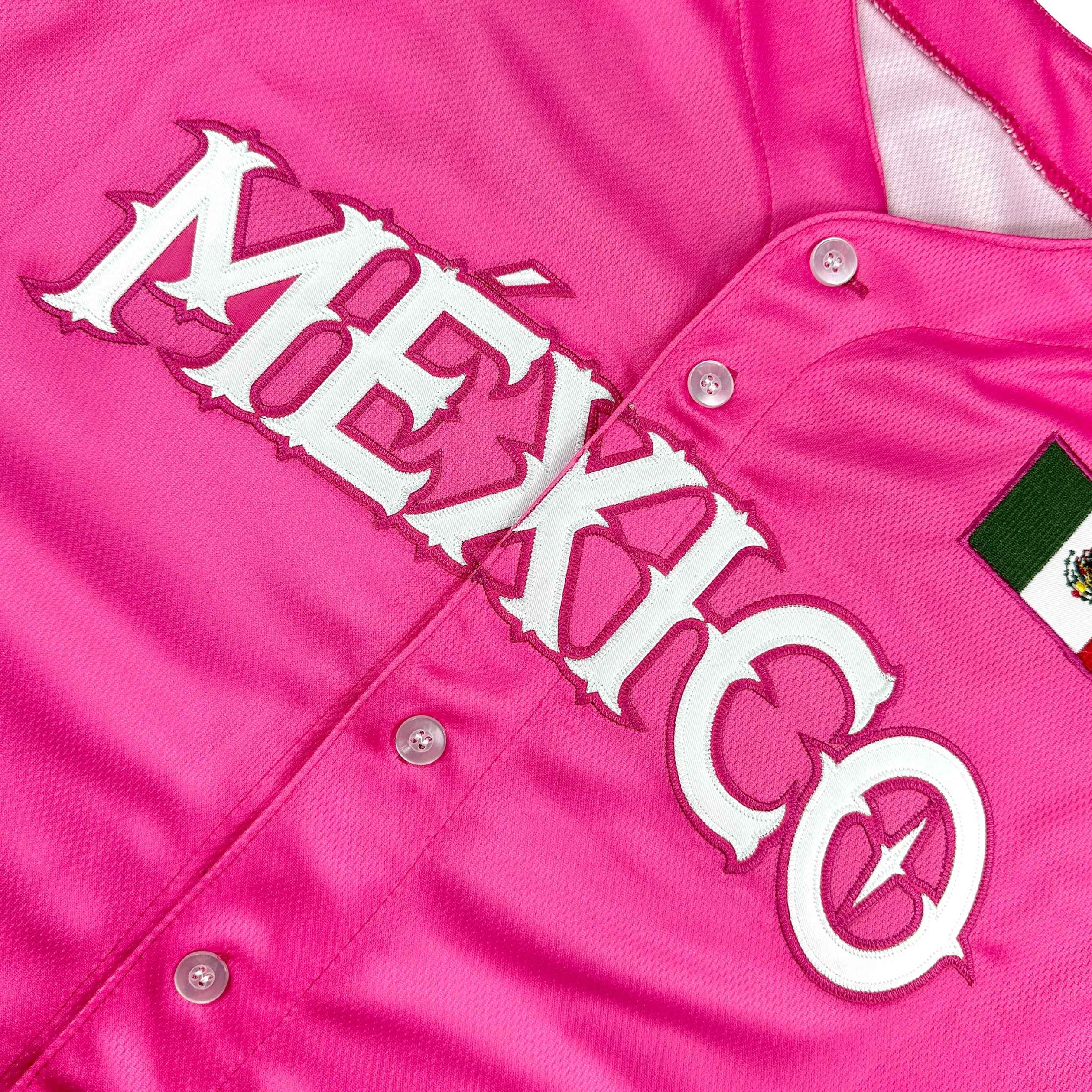 Mexico Heritage Custom Baseball Jersey