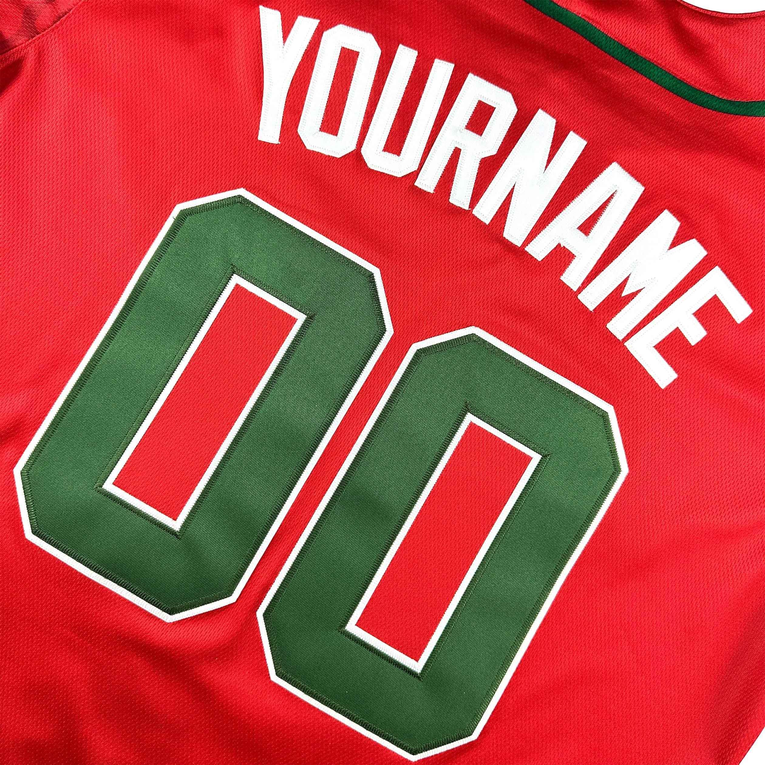 Mexico Heritage Custom Baseball Jersey