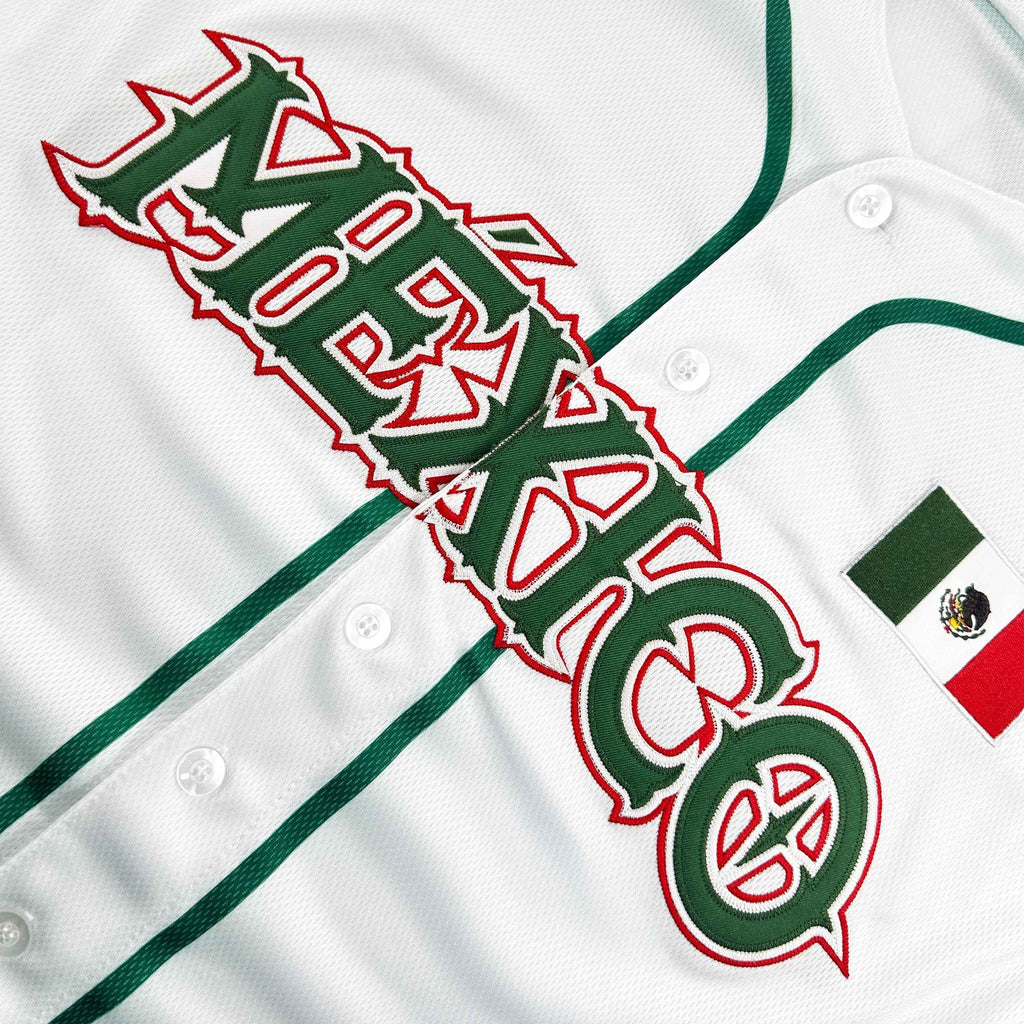 Mexico Heritage Custom Baseball Jersey