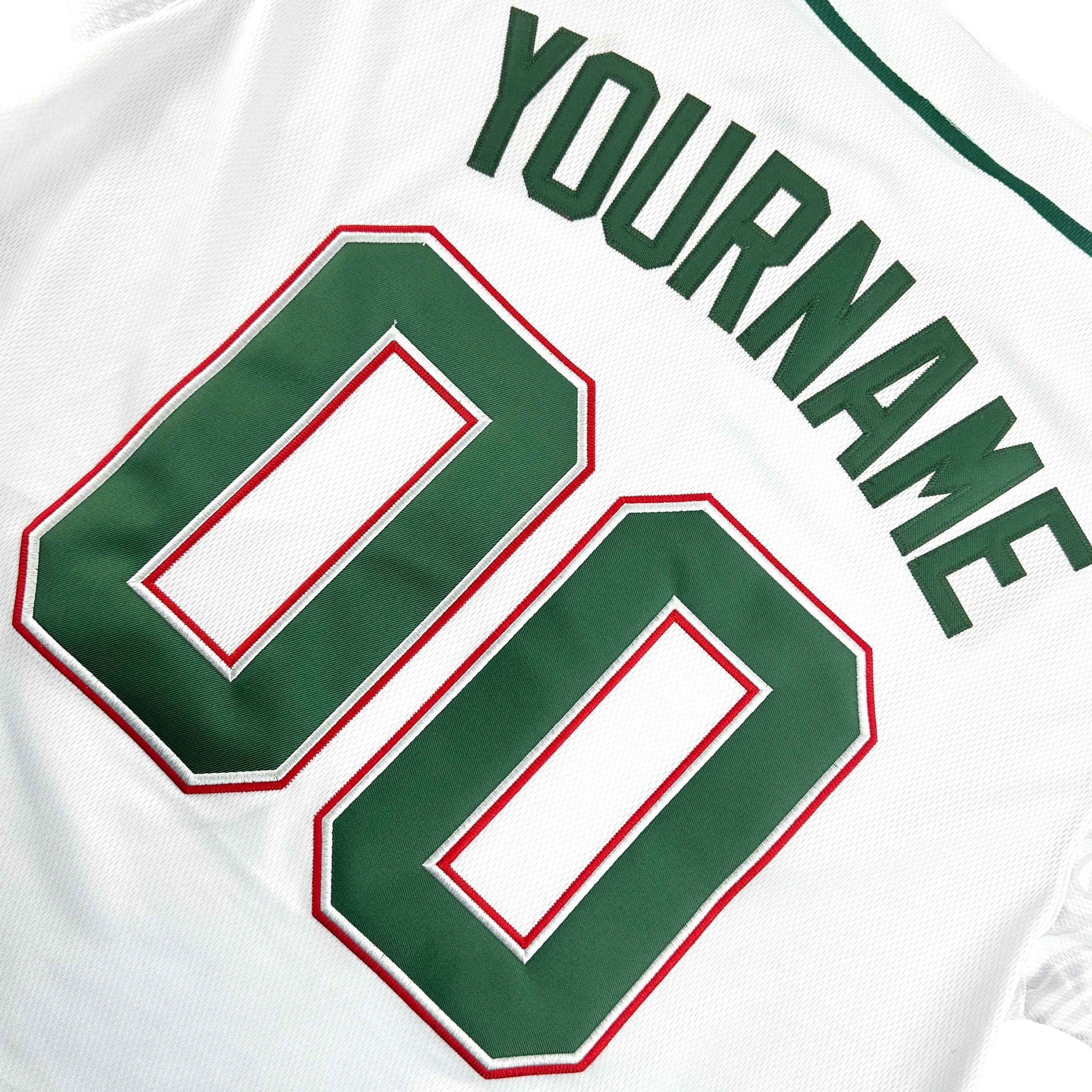 Mexico Heritage Custom Baseball Jersey